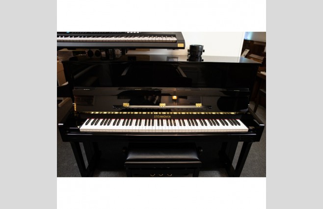 Used Steinhoven Polished Ebony SU113 Upright Piano - All Inclusive Premium Package (SN:933155) - Image 1